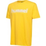 Camiseta Entrenamiento de Baloncesto HUMMEL Go Cotton Logo 203513-5001