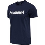Camiseta Entrenamiento de Baloncesto HUMMEL Go Cotton Logo 203513-7026