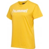 Camiseta Entrenamiento de Baloncesto HUMMEL HmlGo Cotton Logo 203518-5001