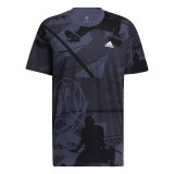 Camiseta Entrenamiento de Baloncesto ADIDAS Ignite aop tee shanav HK6725